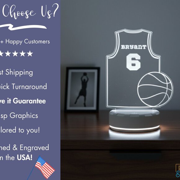 Personalized Basketball T-Shirt for Sports Fans - Picture 4 of 8